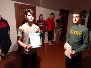 Підсумки турніру з шашок серед учнів гуртожитку