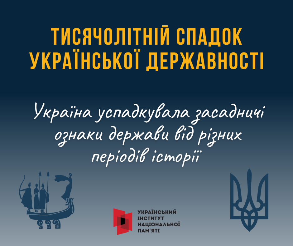 Тисячолітній спадок української державності