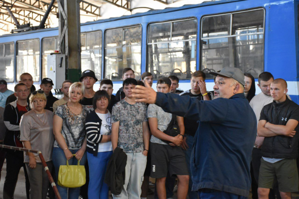 Цікава екскурсія на "Миколаївелектротранс"