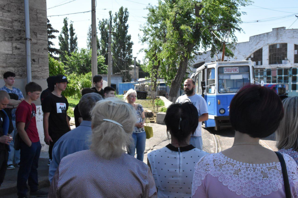 Цікава екскурсія на "Миколаївелектротранс"