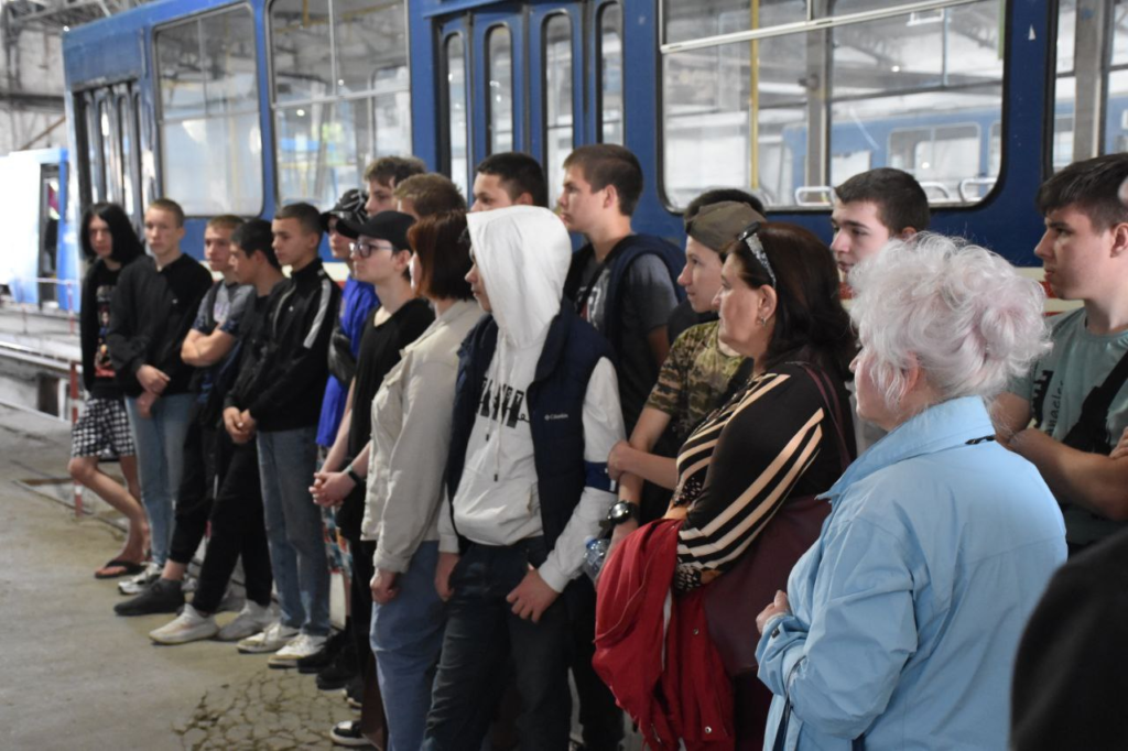 Знайомимо учнів з умовами роботи на КП «Миколаївелектротранс»