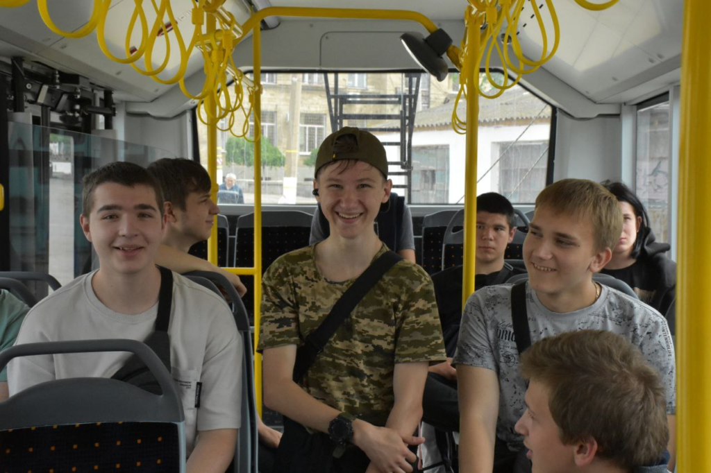 Знайомимо учнів з умовами роботи на КП «Миколаївелектротранс»