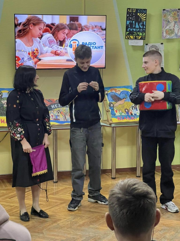 Відвідали цікавий захід в бібліотеці на Спаській