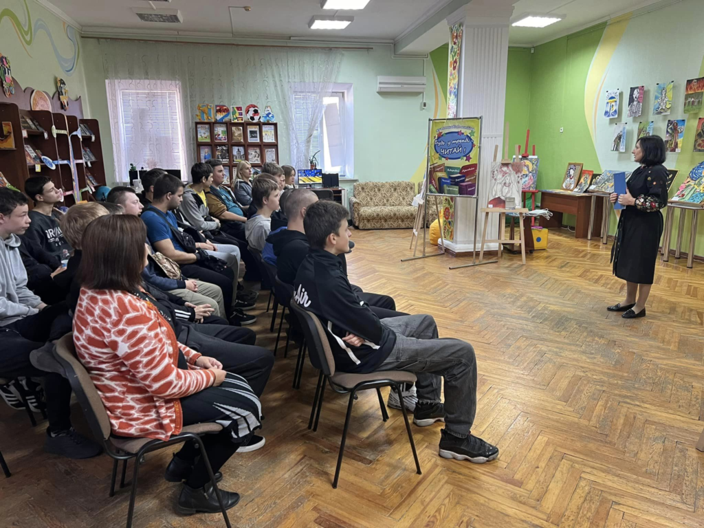 Відвідали цікавий захід в бібліотеці на Спаській