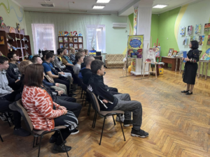 Відвідали цікавий захід в бібліотеці на Спаській