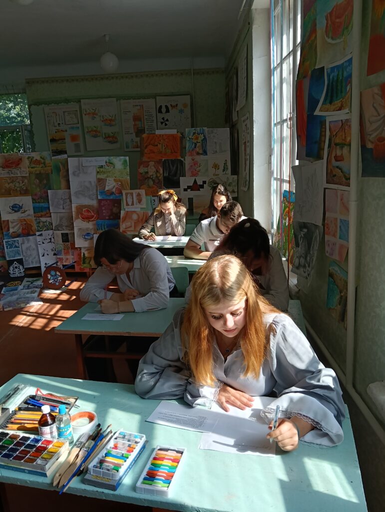 Вітаємо живописців зі здобуттям 2 розряду