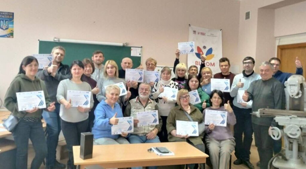 Вітаємо перший випуск курсів з інноваційного будівництва!