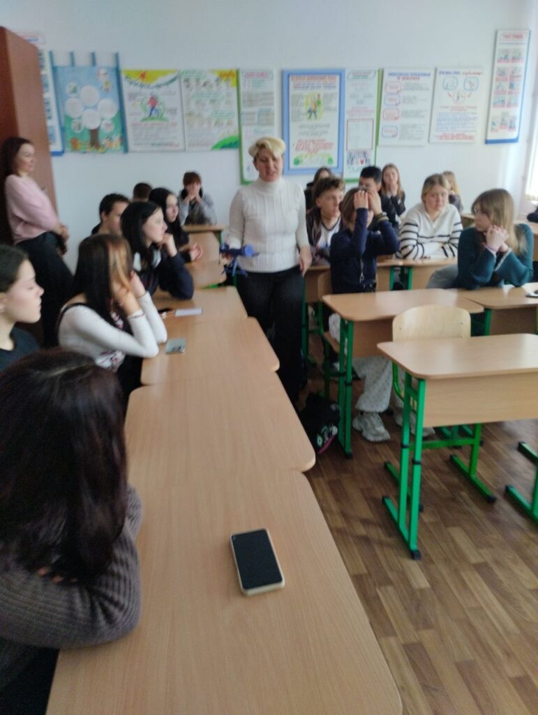 Завітали до гімназії №24 з профорієнтаційним візитом