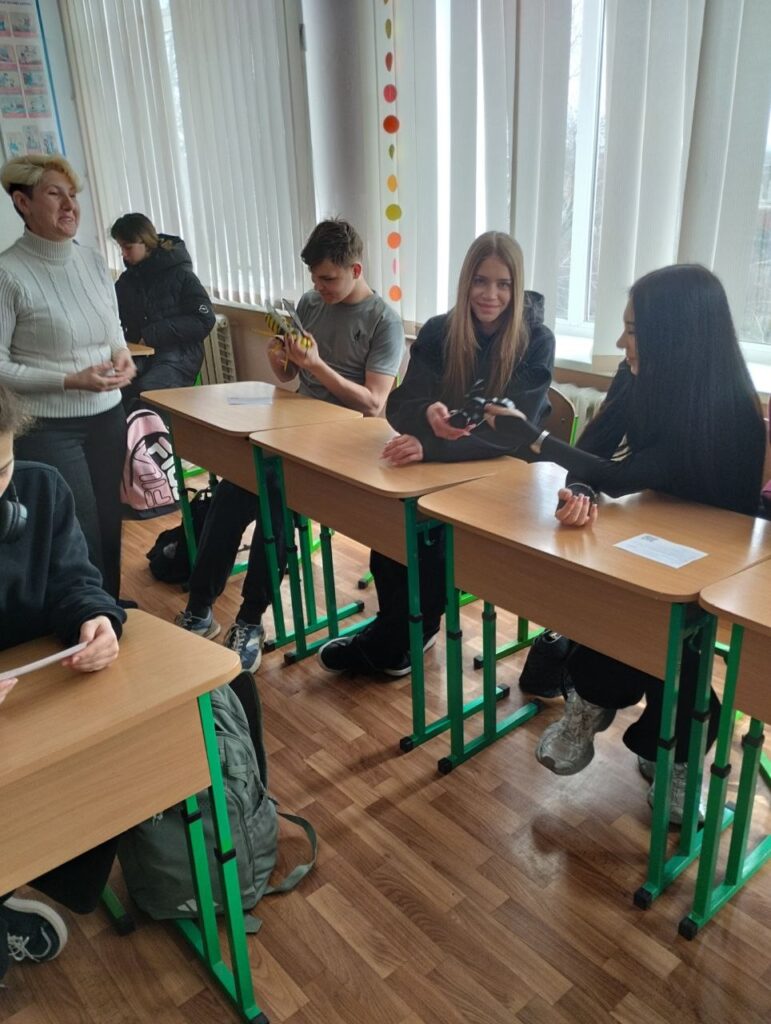 Завітали до гімназії №24 з профорієнтаційним візитом
